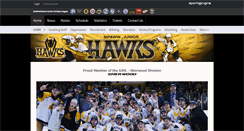 Desktop Screenshot of nipawinhawks.sk.ca